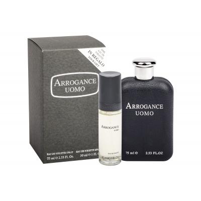 Arrogance Uomo Dárková kazeta toaletní voda 75 ml + toaletní voda 30 ml