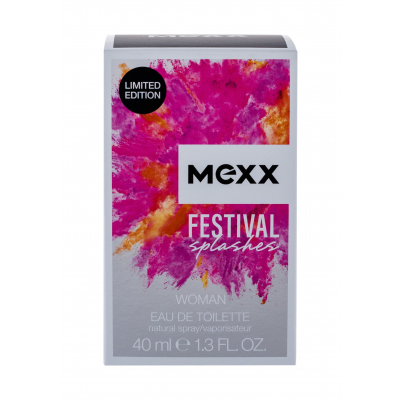 Mexx Festival Splashes Toaletní voda pro ženy 40 ml