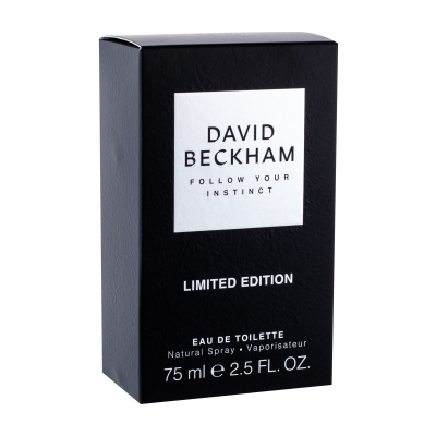 David Beckham Follow Your Instinct Toaletní voda pro muže 75 ml