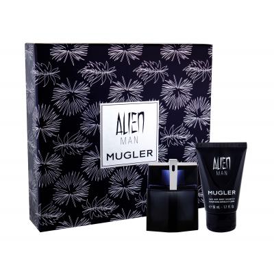 Mugler Alien Man Dárková kazeta toaletní voda 50 ml + sprchový gel 50 ml