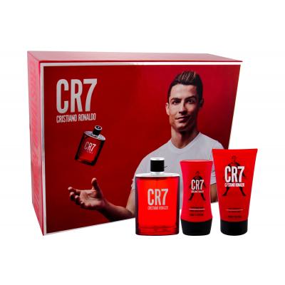 Cristiano Ronaldo CR7 Dárková kazeta toaletní voda 100 ml + sprchový gel 150 ml + balzám po holení 100 ml