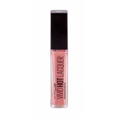 Maybelline Color Sensational Vivid Hot Laquer Lesk na rty pro ženy 7,7 ml Odstín 66 Too Cute