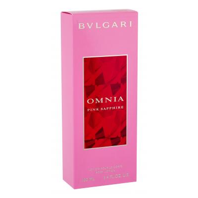 Bvlgari Omnia Pink Sapphire Tělové mléko pro ženy 100 ml poškozená krabička