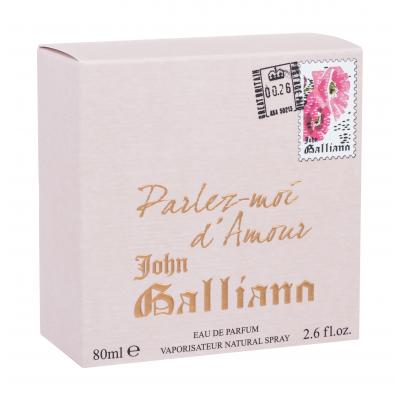John Galliano Parlez-Moi d´Amour Parfémovaná voda pro ženy 80 ml poškozená krabička