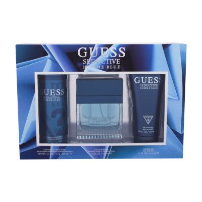 GUESS Seductive Homme Blue Dárková kazeta toaletní voda 100 ml + sprchový gel 200 ml + deodorant 226 ml