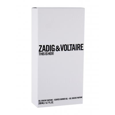 Zadig &amp; Voltaire This is Her! Sprchový gel pro ženy 200 ml