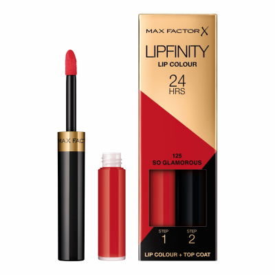 Max Factor Lipfinity 24HRS Lip Colour Rtěnka pro ženy 4,2 g Odstín 125 So Glamorous