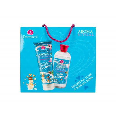 Dermacol Aroma Ritual Winter Dream Dárková kazeta pěna do koupele 500 ml + sprchový gel 250 ml