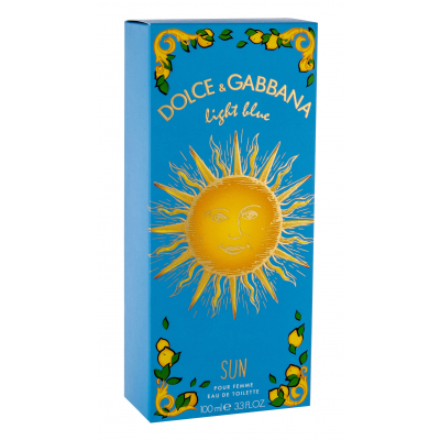 Dolce&amp;Gabbana Light Blue Sun Toaletní voda pro ženy 100 ml
