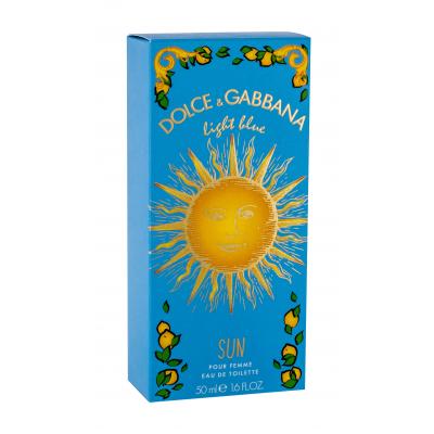 Dolce&amp;Gabbana Light Blue Sun Toaletní voda pro ženy 50 ml