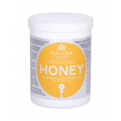 Kallos Cosmetics Honey Maska na vlasy pro ženy 1000 ml