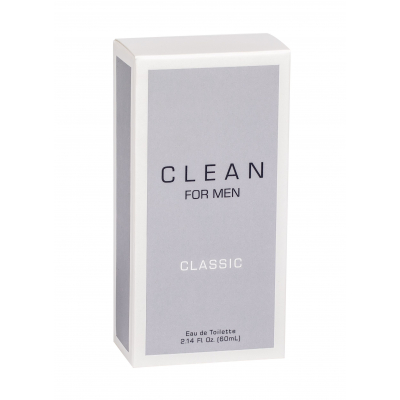 Clean For Men Classic Toaletní voda pro muže 60 ml