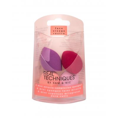 Real Techniques Miracle Complexion Sponge Mini Aplikátor pro ženy 4 ks