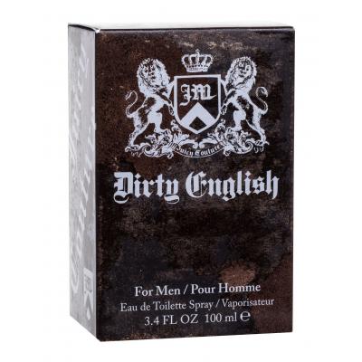 Juicy Couture Dirty English For Men Toaletní voda pro muže 100 ml poškozená krabička