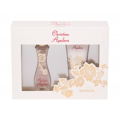 Christina Aguilera Woman Dárková kazeta parfémovaná voda 30 ml + sprchový gel 50 ml