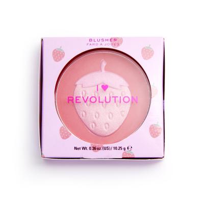 I Heart Revolution Fruity Blusher Tvářenka pro ženy 9,2 g Odstín Strawberry