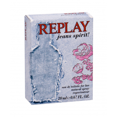 Replay Jeans Spirit! For Her Toaletní voda pro ženy 20 ml