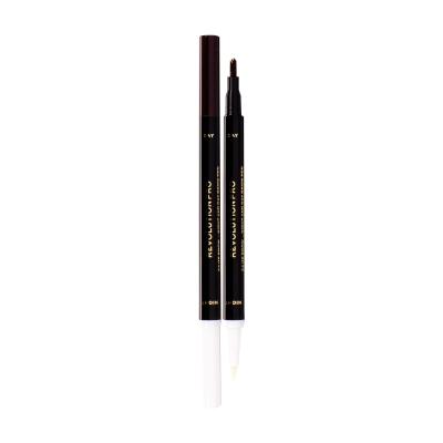Makeup Revolution London Revolution PRO Day & Night Brow Pen Tužka na obočí pro ženy 1,6 ml Odstín Dark Brown
