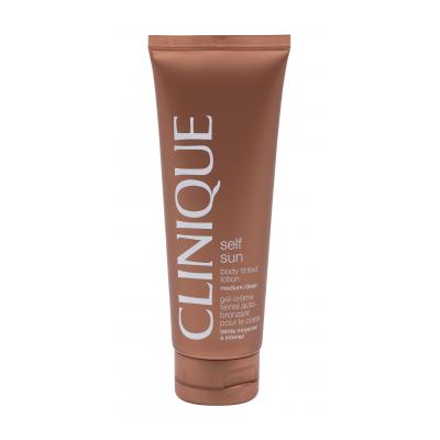 Clinique Self Sun Body Tinted Lotion Samoopalovací přípravek pro ženy 125 ml Odstín Medium/Deep