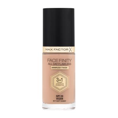 Max Factor Facefinity All Day Flawless SPF20 Make-up pro ženy 30 ml Odstín N77 Soft Honey