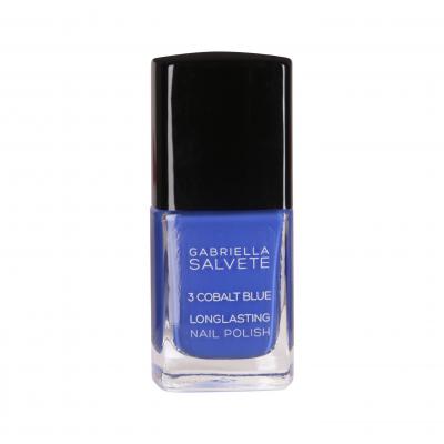 Gabriella Salvete Longlasting Enamel Lak na nehty pro ženy 11 ml Odstín 03 Cobalt Blue