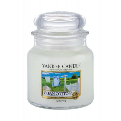 Yankee Candle Clean Cotton Vonná svíčka 411 g