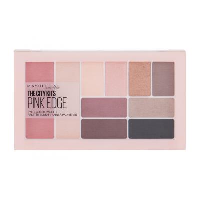 Maybelline The City Eye + Cheek Palette Dekorativní kazeta pro ženy 12 g Odstín Pink Edge