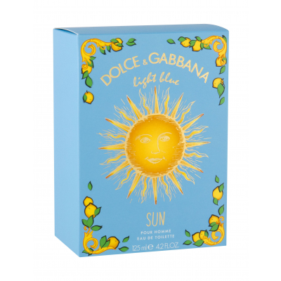 Dolce&amp;Gabbana Light Blue Sun Pour Homme Toaletní voda pro muže 125 ml