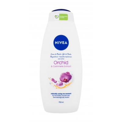 Nivea Orchid & Cashmere Sprchový gel pro ženy 750 ml