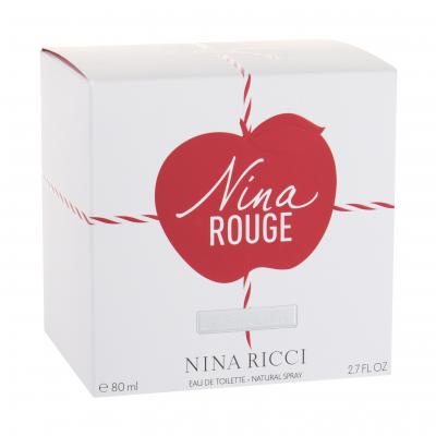 Nina Ricci Nina Rouge Toaletní voda pro ženy 80 ml