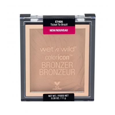 Wet n Wild Color Icon Bronzer pro ženy 11 g Odstín Ticket To Brazil