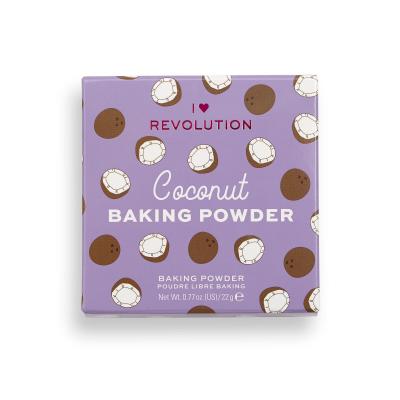 I Heart Revolution Loose Baking Powder Pudr pro ženy 22 g Odstín Coconut