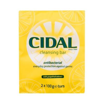 Cidal Cleansing Soap Antibacterial Tuhé mýdlo 2x100 g