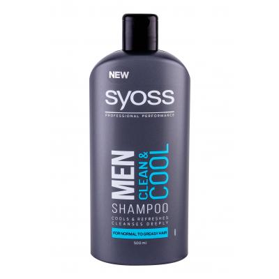 Syoss Men Clean & Cool Šampon pro muže 500 ml