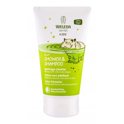 Weleda Kids Lively Lime 2in1 Sprchový krém pro děti 150 ml