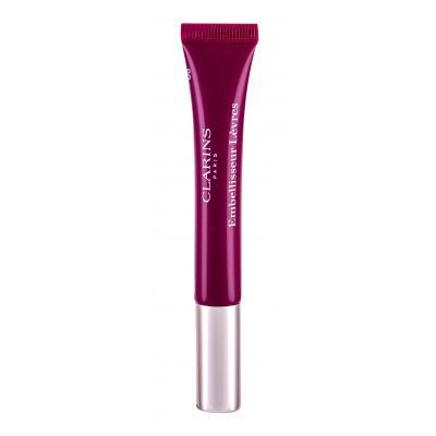 Clarins Natural Lip Perfector Lesk na rty pro ženy 12 ml Odstín 08 Plum Shimmer
