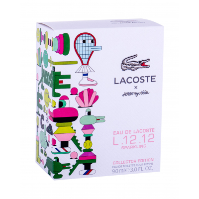 Lacoste L.12.12 Sparkling x Jeremyville Toaletní voda pro ženy 90 ml