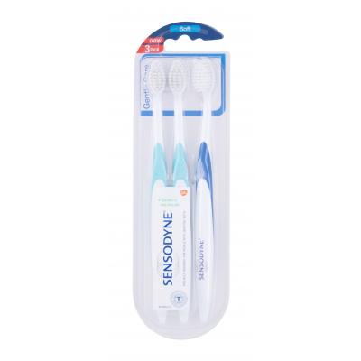 Sensodyne Gentle Care Soft Trio Klasický zubní kartáček Set