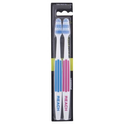 Listerine Reach Interdental Firm Klasický zubní kartáček 2 ks