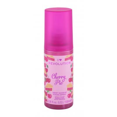 Makeup Revolution London I Heart Revolution Fixing Spray Cherry Pie Fixátor make-upu pro ženy 100 ml