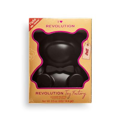 I Heart Revolution Teddy Bear Oční stín pro ženy 14,4 g Odstín Jett