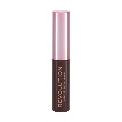 Makeup Revolution London Brow Gel Gel a pomáda na obočí pro ženy 6 ml Odstín Medium Brown