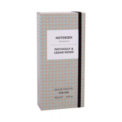 Notebook Fragrances Patchouly &amp; Cedar Wood Toaletní voda pro muže 100 ml