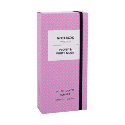 Notebook Fragrances Peony &amp; White Musk Toaletní voda pro ženy 100 ml