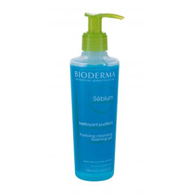 BIODERMA Sébium Gel Moussant With Pump Čisticí gel pro ženy 200 ml
