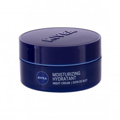 Nivea Moisturizing Hydratant Noční pleťový krém pro ženy 50 ml