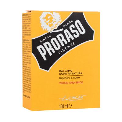 PRORASO Wood &amp; Spice After Shave Balm Balzám po holení pro muže 100 ml
