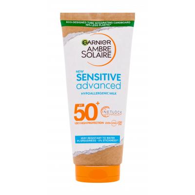 Garnier Ambre Solaire Sensitive Advanced Hypoallergenic Milk SPF50+ Opalovací přípravek na tělo 200 ml