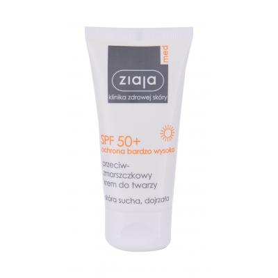 Ziaja Med Protective Anti-Wrinkle SPF50+ Opalovací přípravek na obličej pro ženy 50 ml
