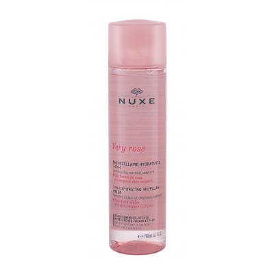 NUXE Very Rose 3-In-1 Hydrating Micelární voda pro ženy 200 ml